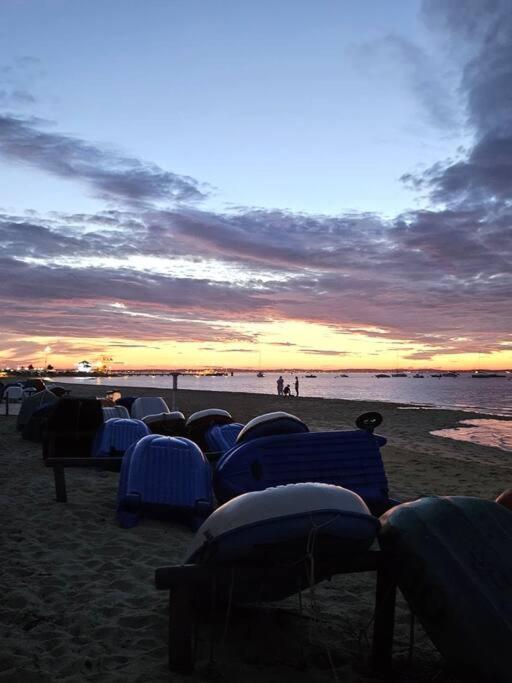 Arcareve - Grand Studio De Standing Avec Terrasse, Jardin Et Acces Direct A La Plage Arcachon Dış mekan fotoğraf