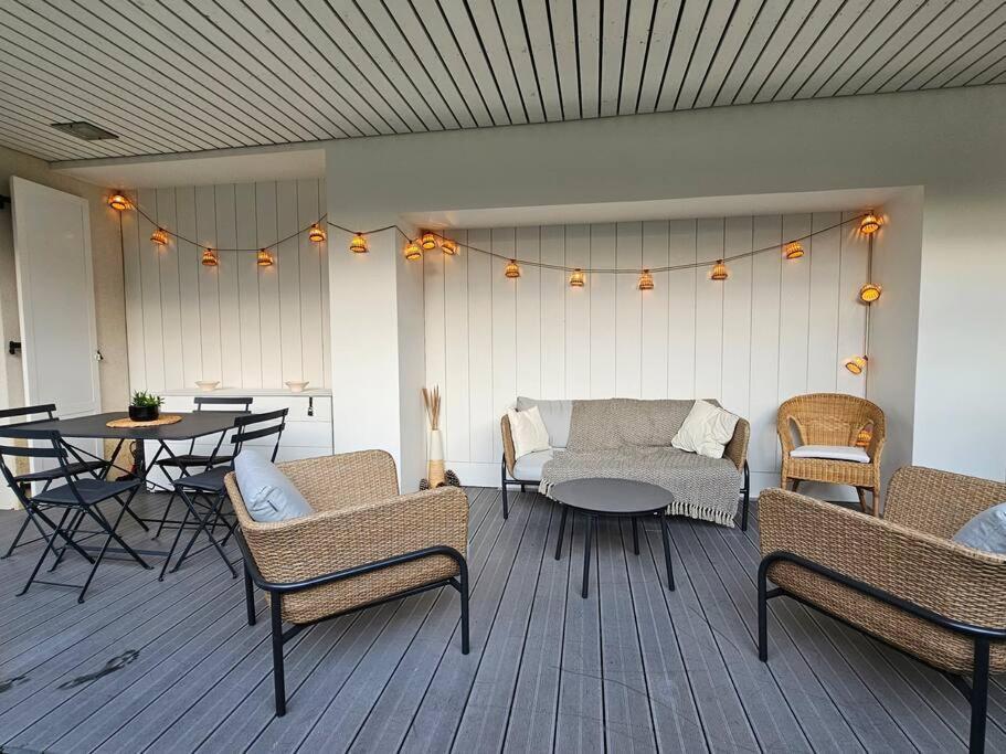 Arcareve - Grand Studio De Standing Avec Terrasse, Jardin Et Acces Direct A La Plage Arcachon Dış mekan fotoğraf