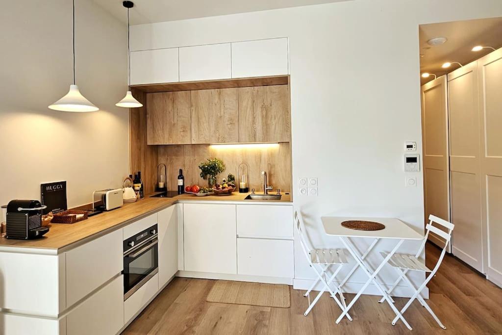 Arcareve - Grand Studio De Standing Avec Terrasse, Jardin Et Acces Direct A La Plage Arcachon Dış mekan fotoğraf