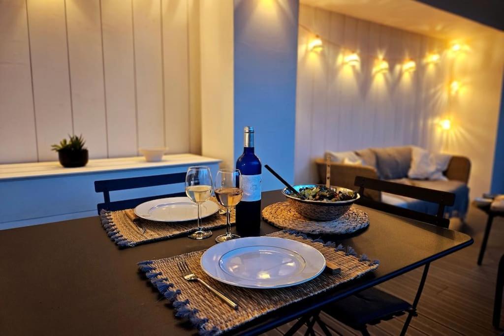 Arcareve - Grand Studio De Standing Avec Terrasse, Jardin Et Acces Direct A La Plage Arcachon Dış mekan fotoğraf