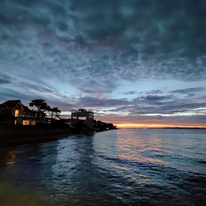 Arcareve - Grand Studio De Standing Avec Terrasse, Jardin Et Acces Direct A La Plage Arcachon Dış mekan fotoğraf